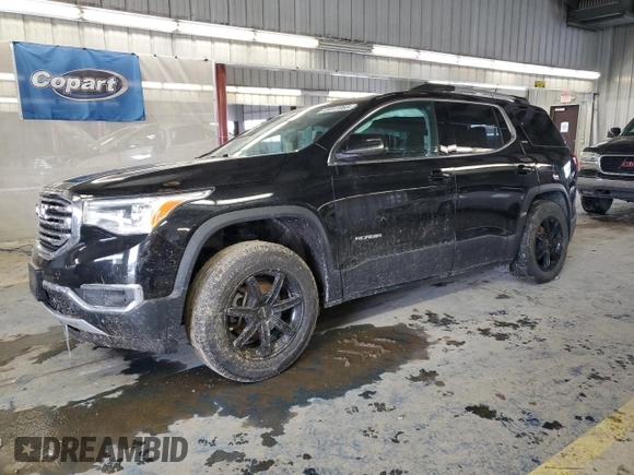 2018 GMC Acadia SLT with VIN 1GKKNULS2JZ174541, listed as a Copart auction lot 45917065 with 97,811 mi miles and Salvage Title. Bid and sale history available at DreamBid. Image 1.