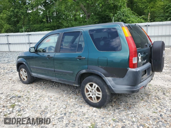 2002 Honda CR-V EX with VIN JHLRD78852C006802, listed as a Copart auction lot 63420685 with 176,309 mi miles and Clean title. Bid and sale history available at DreamBid. Image 2.
