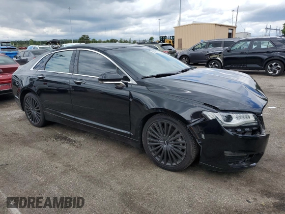 2017 Lincoln MKZ Reserve with VIN 3LN6L5E96HR648522, listed as a Copart auction lot 57698155 with 106,379 mi miles and Salvage title. Bid and sale history available at DreamBid. Image 4.