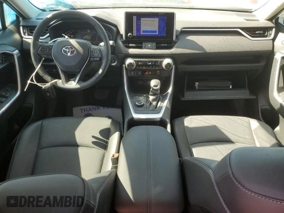 2023 Toyota RAV4 Hybrid XLE Premium with VIN JTMB6RFV4PD113113, listed as a Copart auction lot 51795625 with 4,942 mi miles and Non Repairable. Bid and sale history available at carsss.com. Image 8.