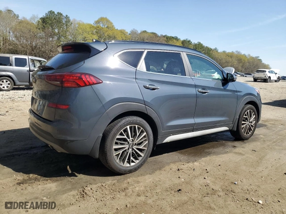 2020 Hyundai Tucson Sport with VIN KM8J33AL3LU237533, listed as a Copart auction lot 50184365 with 81,604 mi miles and Salvage Title. Bid and sale history available at carsss.com. Image 3.