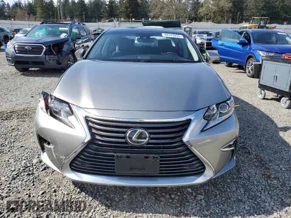 2017 Lexus ES with VIN 58ABK1GG6HU050292, listed as a Copart auction lot 49743895 with 76,025 mi miles and Salvage Title. Bid and sale history available at carsss.com. Image 5.