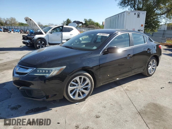 2017 Acura ILX with VIN 19UDE2F3XHA007061, listed as a Copart auction lot 46286935 with 117,546 mi miles and Salvage Title. Bid and sale history available at carsss.com. Image 1.