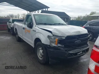 2018 Ford F-150 XL with VIN 1FTMF1CBXJKE56080, listed as a IAAI auction lot 41958854 with 140,646 mi miles. Bid and sale history available at carsss.com. Image 12.