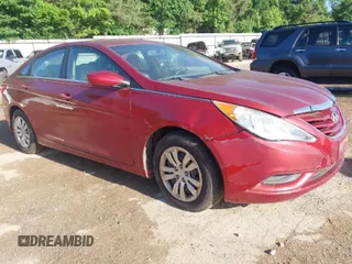2011 Hyundai Sonata GLS with VIN 5NPEB4AC6BH248923, listed as a IAAI auction lot 42035423 with 99,309 mi miles. Bid and sale history available at carsss.com. Image 1.
