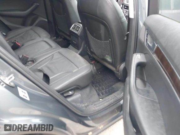 2013 Audi Q5 Premium with VIN WA1CFAFP7DA010721, listed as a IAAI auction lot 41703362 with 96,909 mi miles. Bid and sale history available at carsss.com. Image 8.