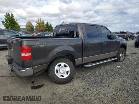 2005 Ford F-150 XLT с VIN 1FTPW14545KB59477, выставлен на аукционе Copart как лот 71832214 с пробегом 117 594 миль миль и Списание • Salvage title. История ставок и продаж доступна на DreamBid. Изображение 3.