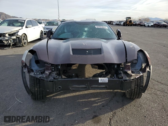 2017 Chevrolet Corvette Grand Sport 2LT with VIN 1G1YX2D75H5120935, listed as a Copart auction lot 84403624 with 0 mi miles and Salvage Title. Bid and sale history available at carsss.com. Image 5.