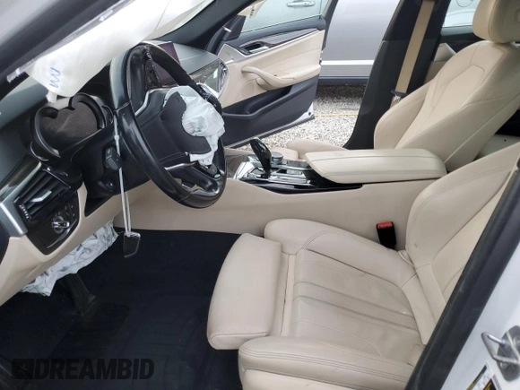 2019 BMW 5 Series 530i with VIN WBAJA5C52KBX87642, listed as a Copart auction lot 42022795 with Not Provided miles and Salvage Title. Bid and sale history available at DreamBid. Image 7.