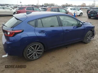 2024 Subaru Impreza Sport with VIN JF1GUAFC0R8300197, listed as a Copart auction lot 79155314 with 22,998 mi miles and Salvage Title. Bid and sale history available at carsss.com. Image 3.