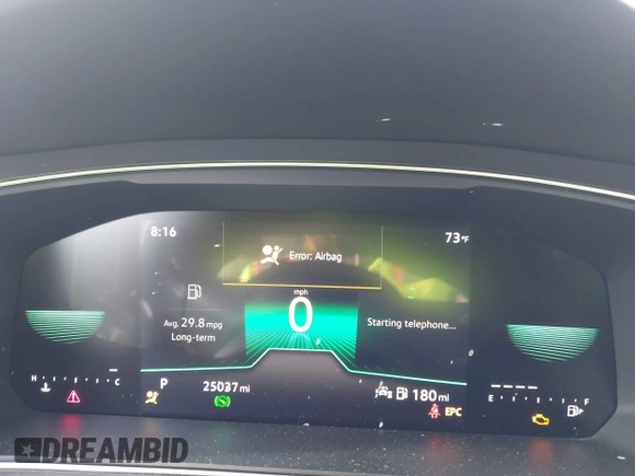 2023 Volkswagen Tiguan SE R-Line Black с VIN 3VVCB7AX0PM092375, выставлен на аукционе IAAI как лот 42176568 с пробегом 25 037 миль миль и . История ставок и продаж доступна на DreamBid. Изображение 7.