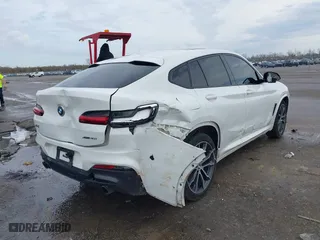2020 BMW X4 xDrive30i with VIN 5UX2V1C09L9B88384, listed as a IAAI auction lot 41462042 with 78,246 mi miles. Bid and sale history available at carsss.com. Image 4.
