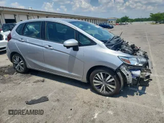 2018 Honda Fit EX with VIN 3HGGK5H8XJM717991, listed as a Copart auction lot 62086665 with 60,763 mi miles and Salvage title. Bid and sale history available at DreamBid. Image 4.