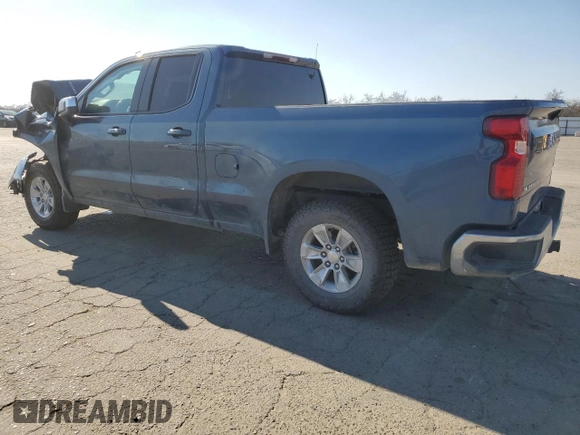 2024 Chevrolet Silverado 1500 with VIN 1GCRACE83RZ366886, listed as a Copart auction lot 42743435 with Not Provided miles and Salvage Title. Bid and sale history available at DreamBid. Image 2.