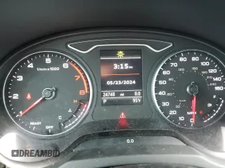 2020 Audi A3 Sedan Premium with VIN WAUAUGFF8LA103658, listed as a Copart auction lot 53106064 with 24,748 mi miles and Salvage Title. Bid and sale history available at carsss.com. Image 9.