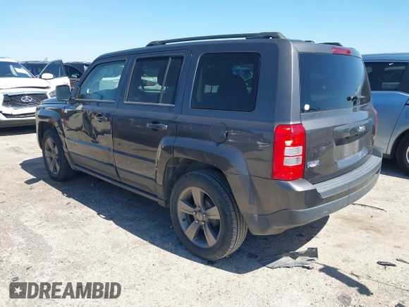 2014 Jeep Patriot Latitude with VIN 1C4NJPFA3ED928123, listed as a IAAI auction lot 41767231 with 136,318 mi miles and . Bid and sale history available at carsss.com. Image 3.