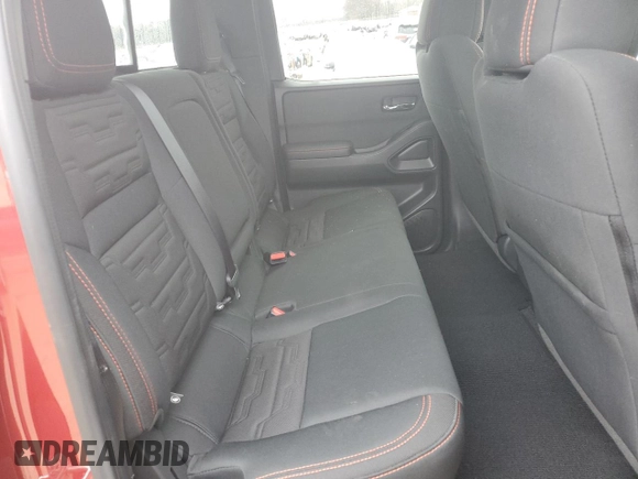 2023 Nissan Frontier SV with VIN 1N6ED1EJ1PN645834, listed as a Copart auction lot 45502255 with 15,619 mi miles and Salvage title. Bid and sale history available at DreamBid. Image 10.
