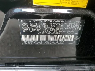 2006 Lexus GS 430 with VIN JTHBN96S765007061, listed as a Copart auction lot 55067095 with 343,077 mi miles and Salvage Title. Bid and sale history available at DreamBid. Image 12.
