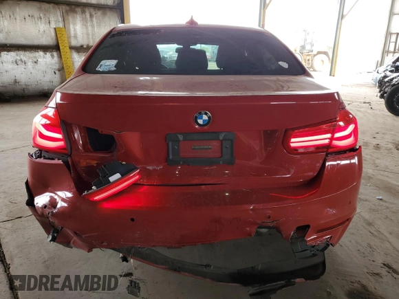 2017 BMW 3 Series 330i xDrive with VIN WBA8D9G30HNU66177, listed as a Copart auction lot 51348265 with 90,262 mi miles and Salvage title. Bid and sale history available at DreamBid. Image 6.