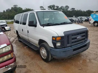 2013 Ford Econoline Passenger XL with VIN 1FBSS3BL7DDB29898, listed as a Copart auction lot 73433744 with 180,646 mi miles and Salvage Title. Bid and sale history available at DreamBid. Image 4.