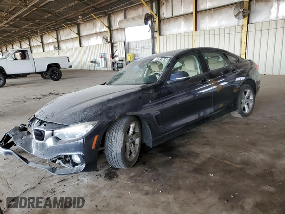 2015 BMW 4 Series 428i with VIN WBA4A5C58FD410238, listed as a Copart auction lot 42654295 with 72,262 mi miles and Salvage Title. Bid and sale history available at DreamBid. Image 1.