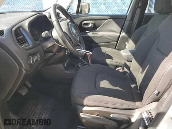 2017 Jeep Renegade Latitude with VIN ZACCJBBB8HPF40903, listed as a Copart auction lot 49490635 with 68,716 mi miles and Salvage Title. Bid and sale history available at carsss.com. Image 7.