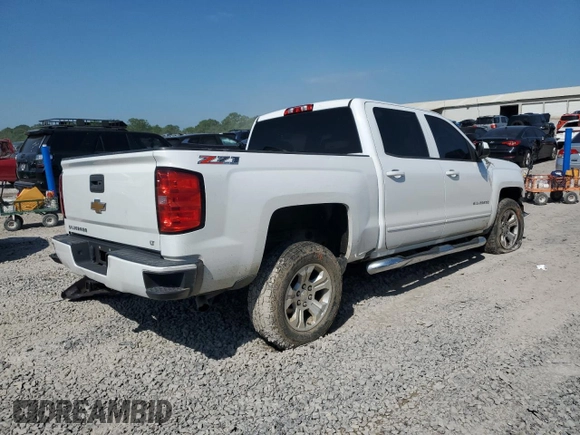 2017 Chevrolet Silverado 1500 LT with VIN 3GCUKREC6HG172396, listed as a Copart auction lot 54610295 with 167,905 mi miles and Salvage Title. Bid and sale history available at DreamBid. Image 3.