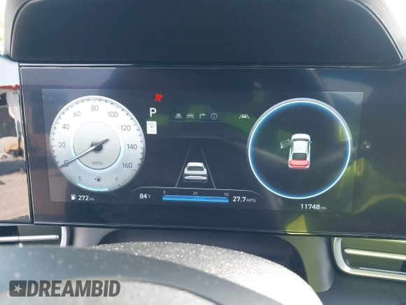 2024 Hyundai Elantra SEL with VIN KMHLM4DG3RU771313, listed as a IAAI auction lot 42389812 with 11,748 mi miles and . Bid and sale history available at DreamBid. Image 7.