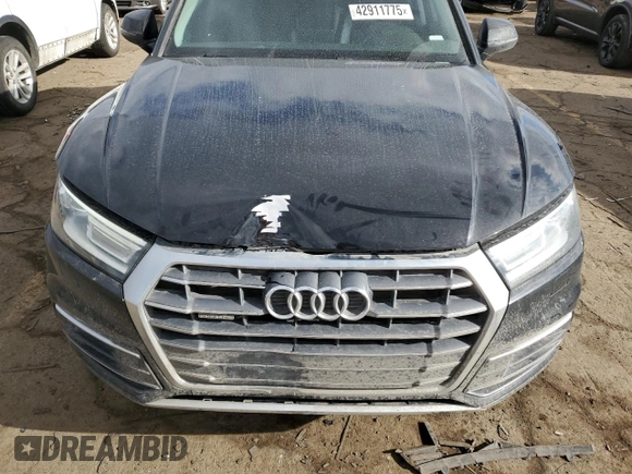 2018 Audi Q5 Premium with VIN WA1ANAFY3J2109111, listed as a Copart auction lot 42911775 with 127,916 mi miles and Clean Title. Bid and sale history available at carsss.com. Image 12.