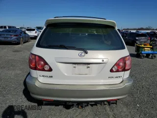 1999 Lexus RX 300 Luxury SUV with VIN JT6HF10U2X0056131, listed as a Copart auction lot 44263595 with 189,453 mi miles and Salvage Title. Bid and sale history available at carsss.com. Image 6.