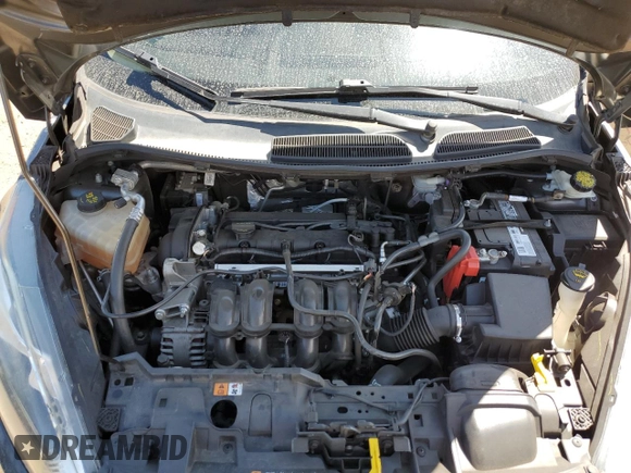 2016 Ford Fiesta SE with VIN 3FADP4BJ4GM127132, listed as a Copart auction lot 55107225 with 133,284 mi miles and Salvage Title. Bid and sale history available at DreamBid. Image 11.