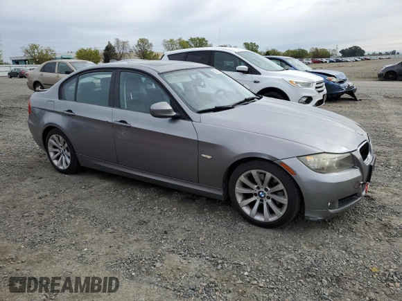 2011 BMW 3 Series 328i with VIN WBAPH5C52BA440582, listed as a Copart auction lot 50029845 with 138,785 mi miles and Salvage Title. Bid and sale history available at carsss.com. Image 4.