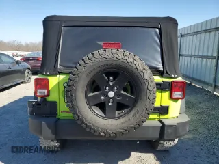 2017 Jeep Wrangler Unlimited Sport with VIN 1C4BJWDG1HL535736, listed as a Copart auction lot 46257235 with 107,619 mi miles and Salvage Title. Bid and sale history available at carsss.com. Image 6.