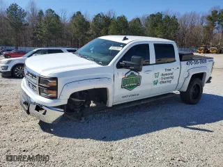 2015 Chevrolet Silverado 1500 LT with VIN 3GCUKREH9FG255619, listed as a Copart auction lot 49582355 with 164,726 mi miles and Salvage Title. Bid and sale history available at carsss.com. Image 1.
