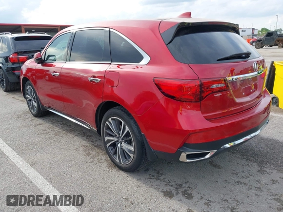 2020 Acura MDX Technology with VIN 5J8YD4H58LL004283, listed as a IAAI auction lot 42083998 with 77,520 mi miles and . Bid and sale history available at DreamBid. Image 3.