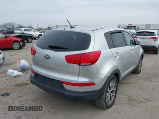 2016 Kia Sportage LX with VIN KNDPB3AC4G7804225, listed as a IAAI auction lot 41576543 with 143,613 mi miles. Bid and sale history available at carsss.com. Image 4.