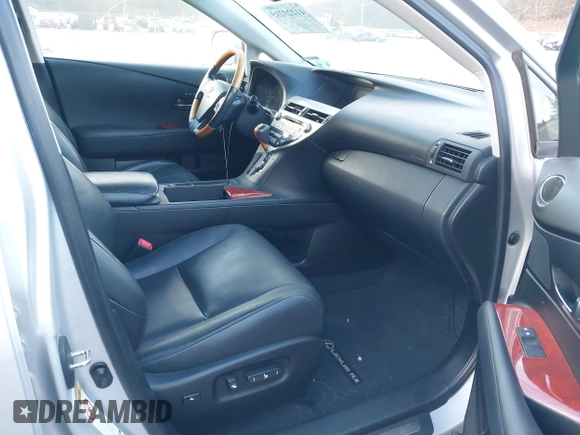 2010 Lexus RX 350 with VIN 2T2BK1BA5AC026031, listed as a IAAI auction lot 41223235 with 218,335 mi miles and . Bid and sale history available at carsss.com. Image 5.