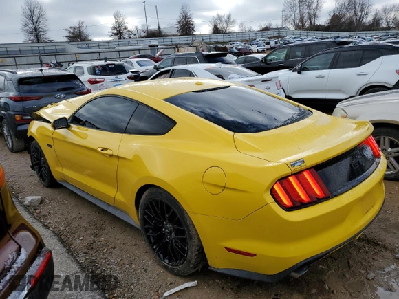 2015 Ford Mustang GT z VIN 1FA6P8CF9F5301369, wystawiony jako Copart lot #37828964 z przebiegiem 76 502 mil mil oraz Szkody całkowita. Historia ofert i sprzedaży dostępna na DreamBid. Obrazek 2.