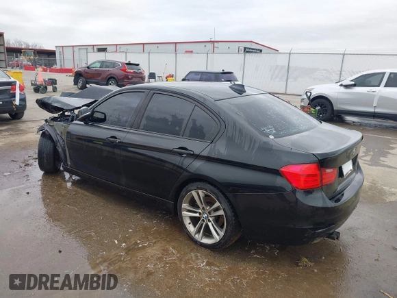 2012 BMW 3 Series 328i with VIN WBA3A5C56CF259220, listed as a IAAI auction lot 41833520 with 164,317 mi miles. Bid and sale history available at carsss.com. Image 3.
