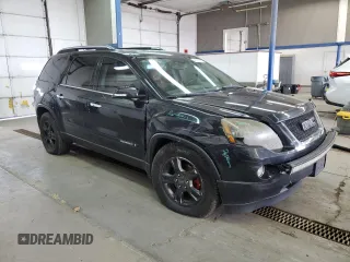 2008 GMC Acadia SLT2 with VIN 1GKEV33708J160889, listed as a Copart auction lot 48590395 with 156,008 mi miles and Salvage Title. Bid and sale history available at DreamBid. Image 4.