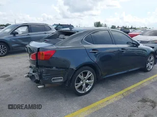 2010 Lexus IS 250 with VIN JTHBF5C29A5125387, listed as a IAAI auction lot 42390006 with 97,003 mi miles and . Bid and sale history available at DreamBid. Image 4.