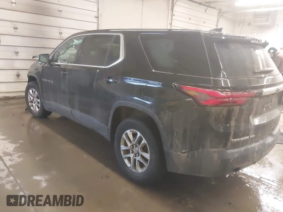 2023 Chevrolet Traverse LS with VIN 1GNEVFKW6PJ334301, listed as a IAAI auction lot 41579248 with 81,651 mi miles. Bid and sale history available at carsss.com. Image 3.