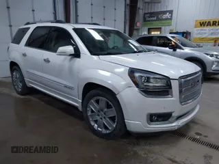 2016 GMC Acadia Denali with VIN 1GKKVTKD9GJ105401, listed as a IAAI auction lot 42055278 with 163,515 mi miles. Bid and sale history available at carsss.com. Image 1.