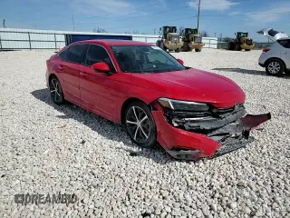 2022 Honda Civic Sedan Touring with VIN 2HGFE1F97NH306852, listed as a Copart auction lot 49012035 with 52,258 mi miles and Salvage Title. Bid and sale history available at carsss.com. Image 10.