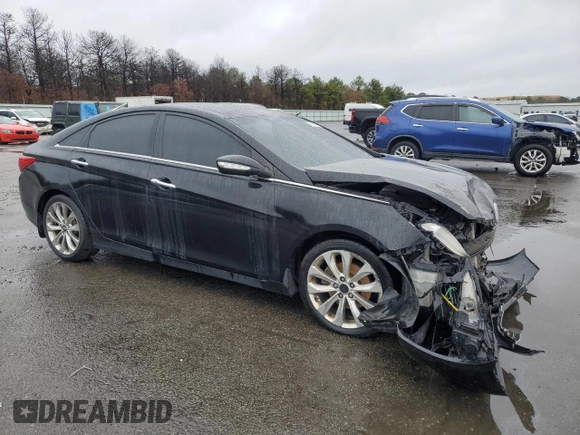2012 Hyundai Sonata Limited with VIN 5NPEC4AB4CH384683, listed as a Copart auction lot 50160835 with 216,217 mi miles and Salvage Title. Bid and sale history available at DreamBid. Image 4.