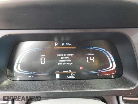 2024 Hyundai Elantra SE z VIN KMHLL4DG5RU740860, wystawiony jako Copart lot #47126855 z przebiegiem 34 990 mil mil oraz Nie do naprawy • Non repairable. Historia ofert i sprzedaży dostępna na DreamBid. Obrazek 9.