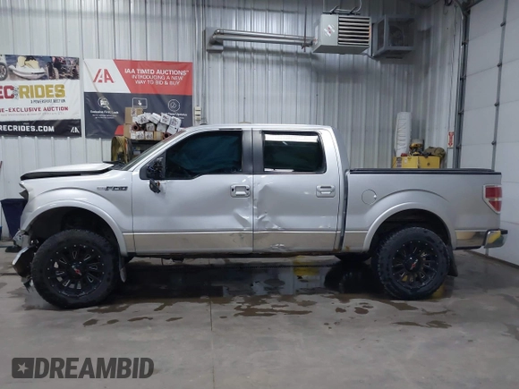 2011 Ford F-150 XL with VIN 1FTFW1EF7BFC77207, listed as a IAAI auction lot 41491587 with 168,207 mi miles. Bid and sale history available at carsss.com. Image 14.