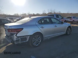 2015 Lexus LS 460 z VIN JTHCL5EF8F5024667, wystawiony jako Copart lot #45988755 z przebiegiem 113 543 mil mil oraz Czysty tytuł • Clean title. Historia ofert i sprzedaży dostępna na DreamBid. Obrazek 3.
