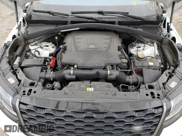 2019 Land Rover Range Rover Velar R-Dynamic SE with VIN SALYL2FV1KA206751, listed as a Copart auction lot 45920033 with 40,390 mi miles. Bid and sale history available at carsss.com. Image 12.