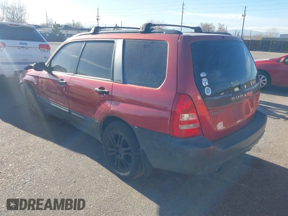 2003 Subaru Forester X with VIN JF1SG63643H750777, listed as a IAAI auction lot 41125996 with 246,079 mi miles. Bid and sale history available at carsss.com. Image 3.